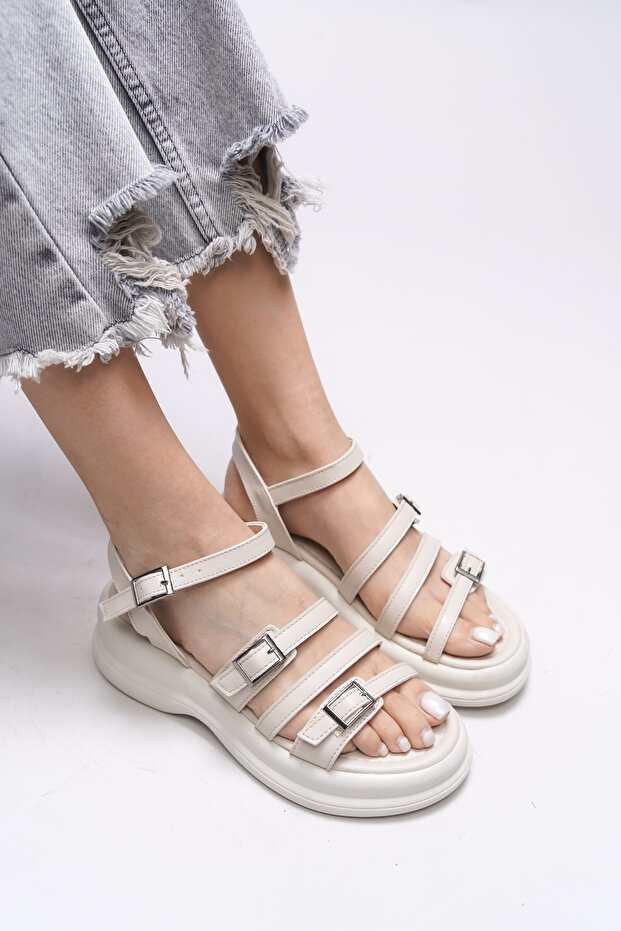 Oselnath Women's Sandals 00121025 Beige