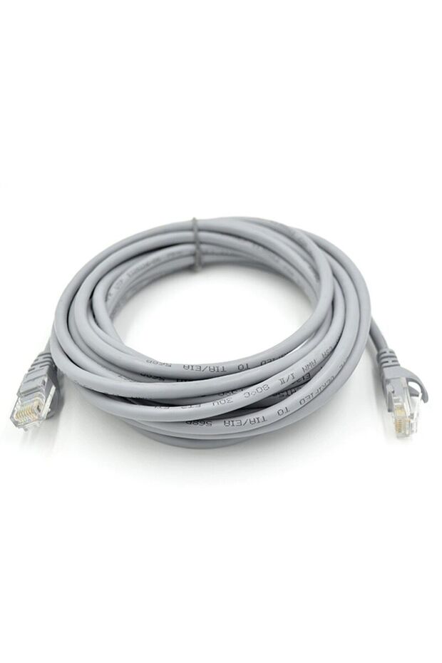 50 Metre Cat6 Ethernet Kablosu - 1000 Mbps Yüksek Hızlı Internet Rj45 Patch Ağ Kablosu - 6