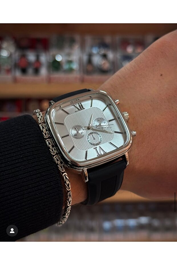 Relax Serisi - Analog spor silikon kordon kol saati - 1