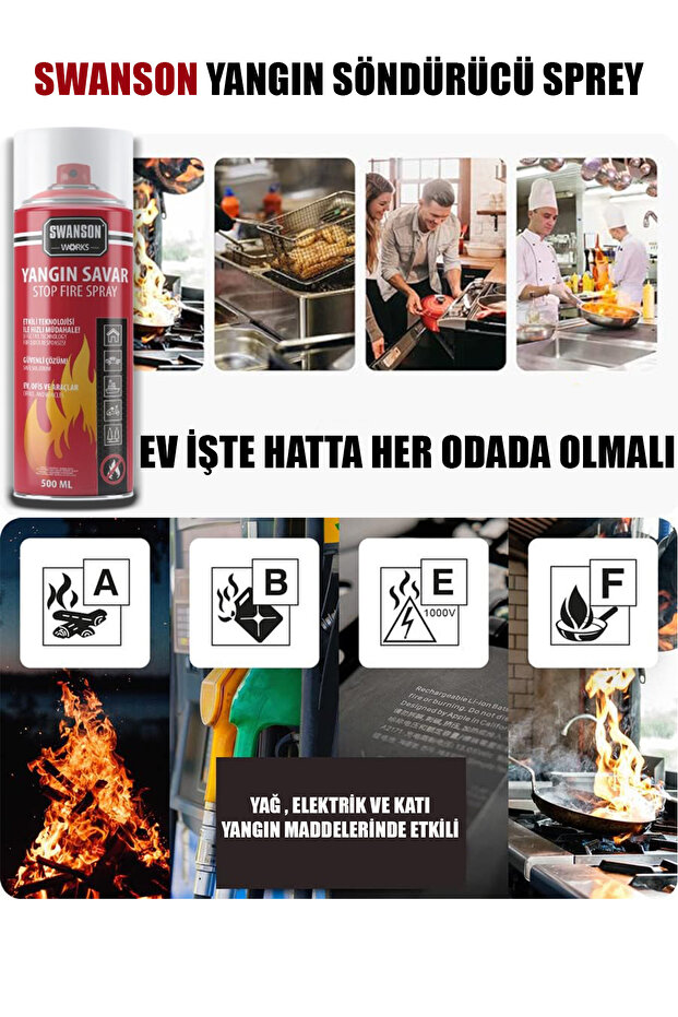 YANGIN SÖNDÜRÜCÜ SPREY - 3