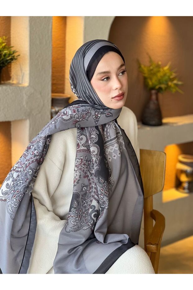 شال ميسلينا بنمط لينا - 1