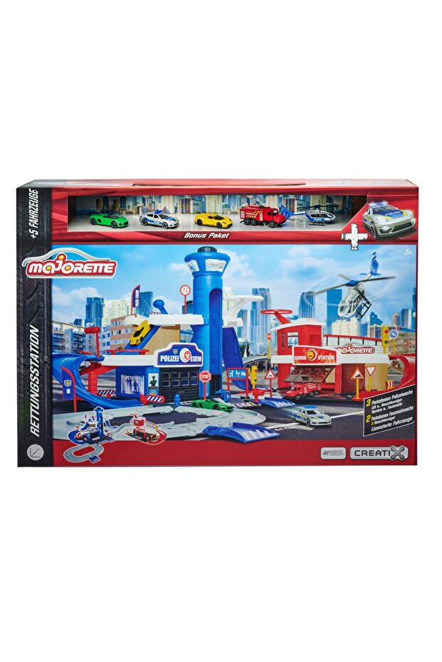 MAJORETTE CREATIX RESCUE SECTIONS SET - 1