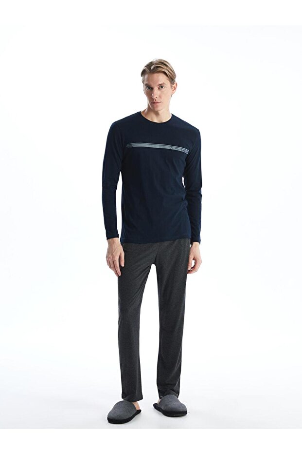 Standart Kalıp Erkek Pijama Takımı - 3