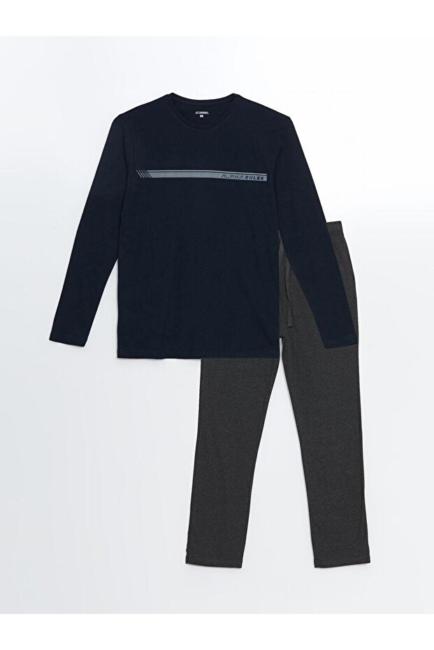 Standart Kalıp Erkek Pijama Takımı - 2
