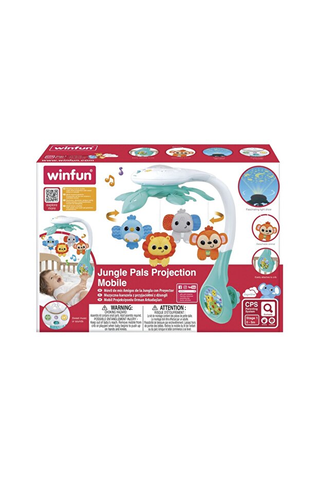Jungle Animals Mobile Projector - 1