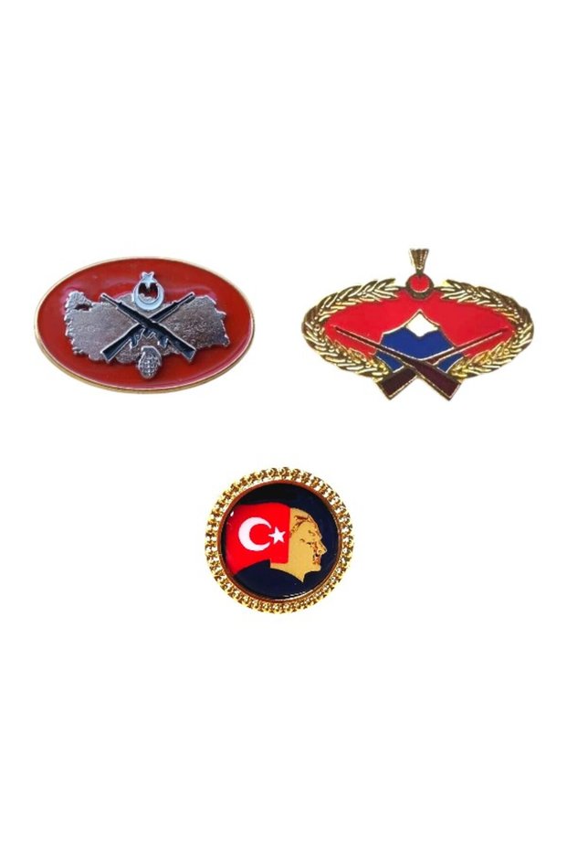 Jandama External Metal Brove Set Commando - Internal Security - Ancestor Badge