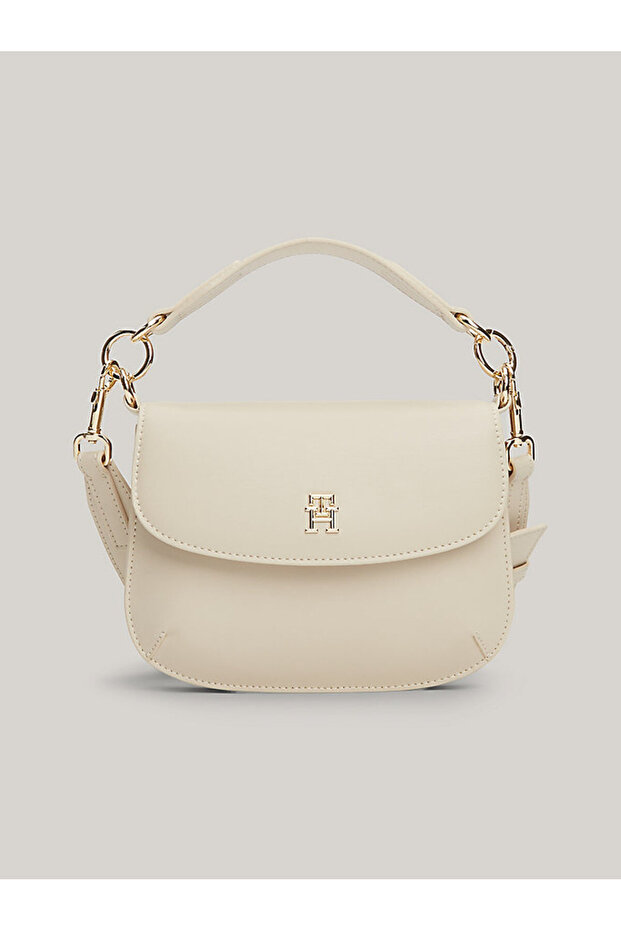 حقيبة بشعار مع حزام قابل للتعديل - BAG AW0AW16686 ACI