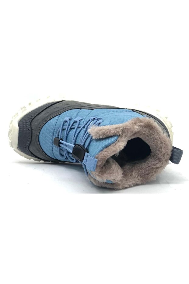 Tiger Phylon Kauçuk Taban Ortopedik Çocuk Kar Botu MAVİ - 5