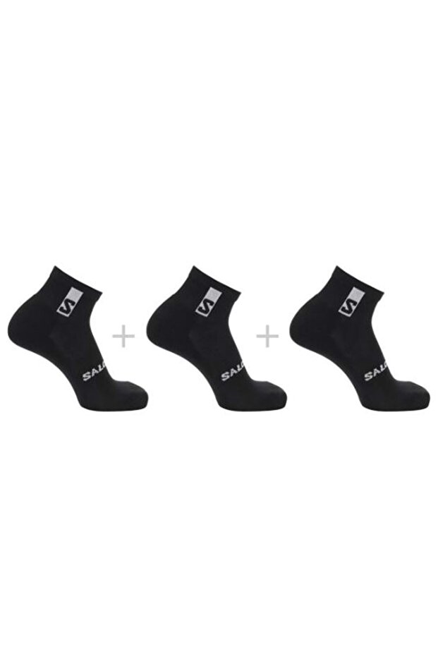 Everyday Ankle 3 Pack 3 Parça-Adet Unisex Çorap SİYAH - 1