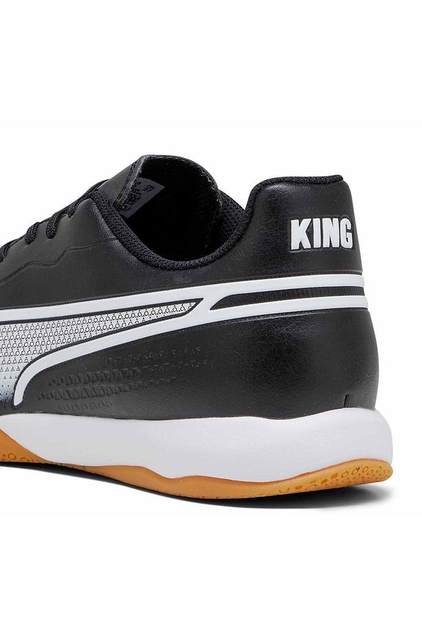King Match It 107261-01 Profesyonel Futsal Tenis Salon Ayakkabısı Siyah - 4