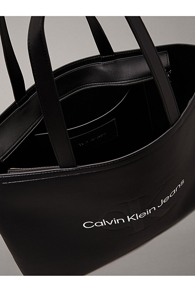 Kadın Sculpted Slim Tote Çanta - 5
