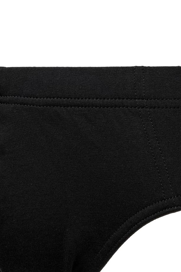 Erkek Siyah Basic %100 Pamuklu 2'li Slip Külot QP1K.A1K.U2.OLKM - 3