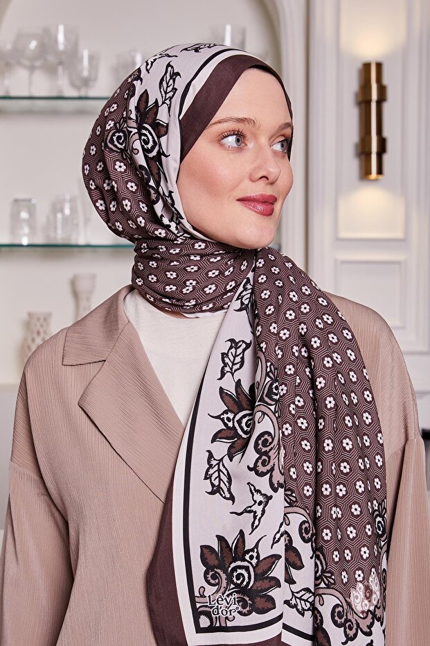 المنك ديزي نمط الملكي شال - 3