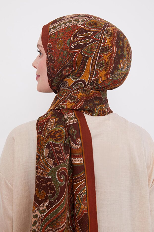 بلاط نمط العرقية شال ملكي - 4