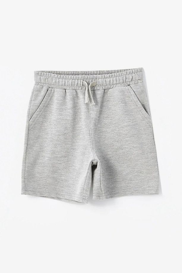 Çocuk UNISEX Pamuklu Cep ve İp Detaylı Basic Şort Bermuda - 1