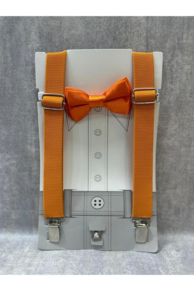 Turuncu Papyon Askı Takım Std 4-13 Yaş Erkek Çocuk - 4