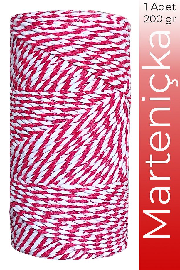Hediye paketleme İpi Marteniçka İpi  5 Adet 200 gr 1 kg - 3