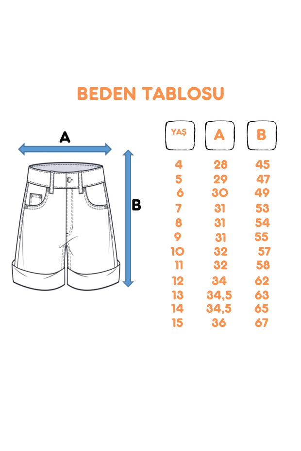 Devojčice Bermuda lanene šortseve 2877 - 4