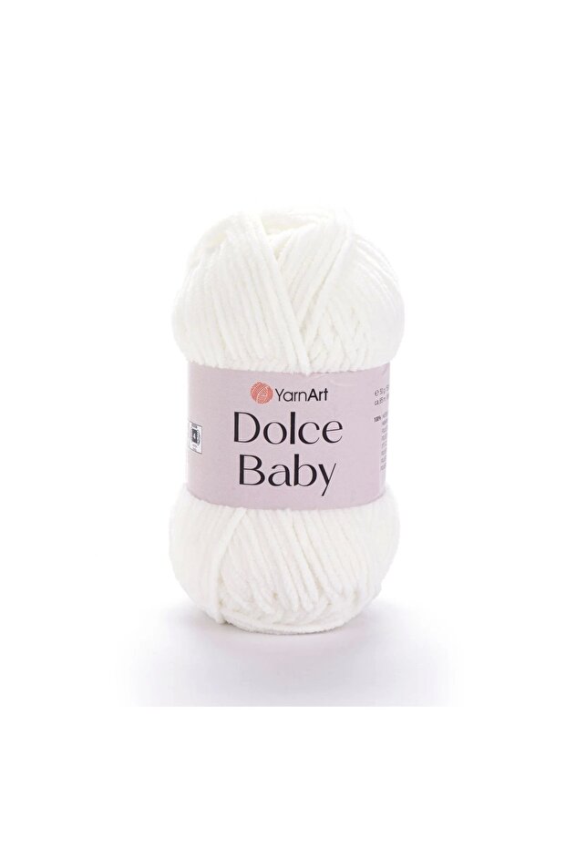 Dolce Baby - Velvet, Baby Hand Knitting Thread Cream-745