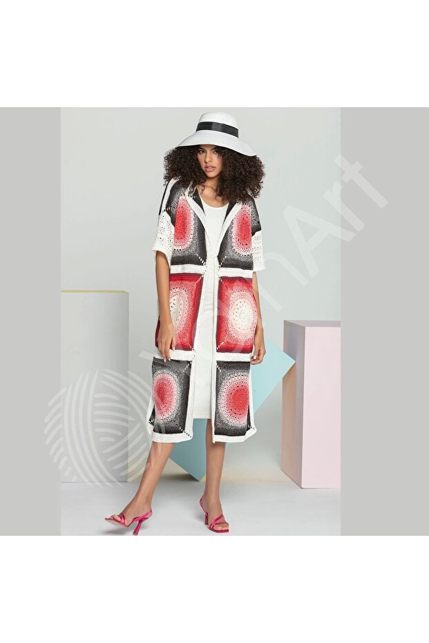 Квіти - Ебрулі Ручна пряжа Ебрулі-294 - 4