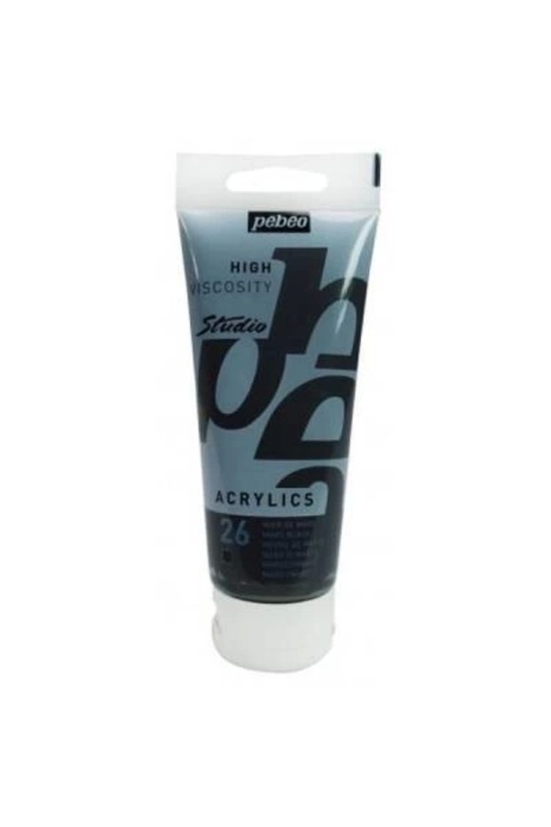 Studio Akrilik Boya 100 ml. 26 Mars Black
