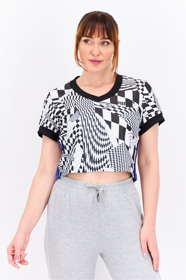 x BMW Motorsport Women Sportswear Fit Outdoor Top, White