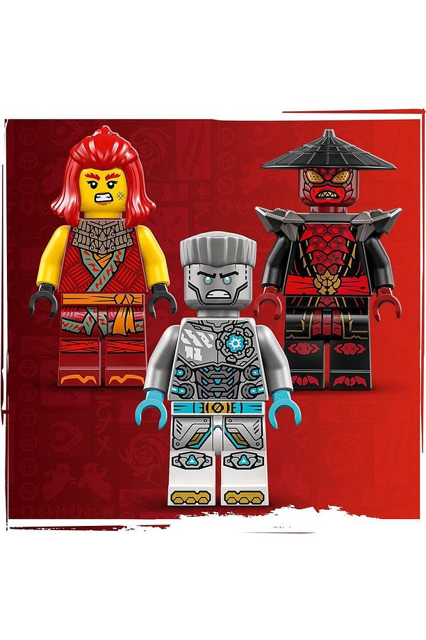 ® NINJAGO® Zane'in Savaş Zırhı Mech’i 71827 - 6+ Yaratıcı Oyuncak Yapım Seti (92 Parça) - 9