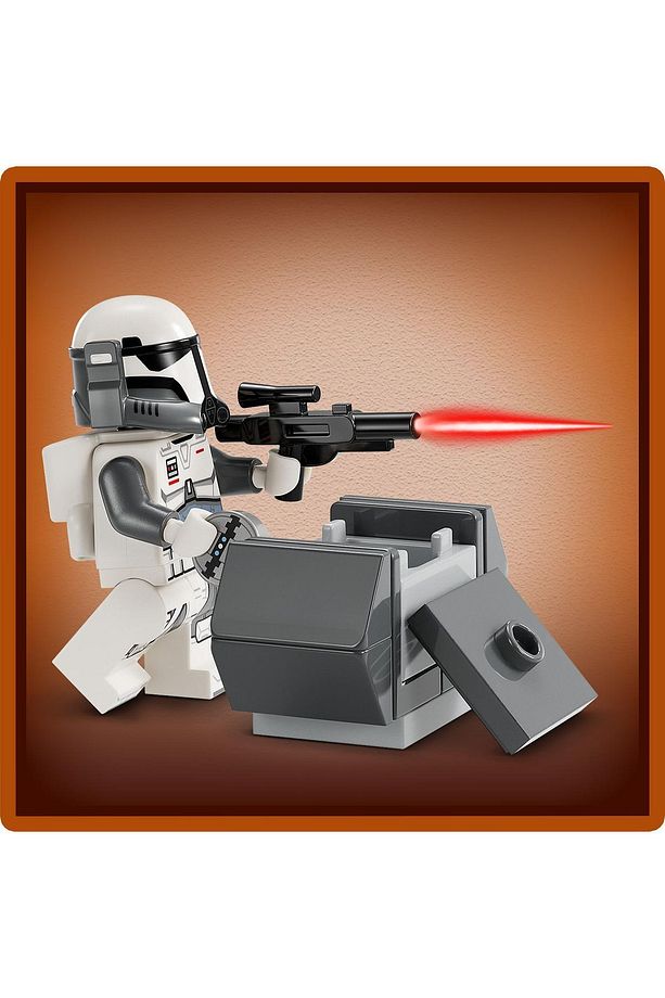 ® Star Wars™ Mandalore™ Pususu Savaş Paketi 75373 - 6+ Yaratıcı Oyuncak Yapım Seti (109 Parça) - 6