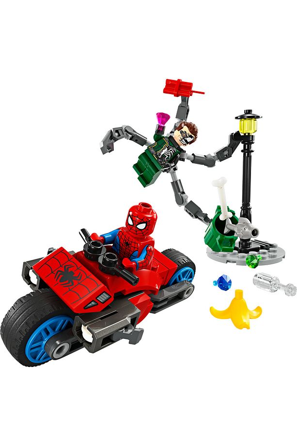 ® | Marvel Motosiklet Takibi Örümcek Adam Doktor Oktopus’a Karşı 76275-6 Yaş+ Yapım Seti(77 Parça) - 6