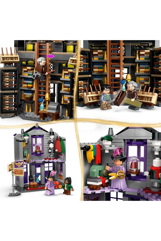 ® Harry Potter™ Ollivanders ve Madam Malkin'in Cübbe Dükkanı 76439 - 8+ Oyuncak Yapım Seti (744P) - 6