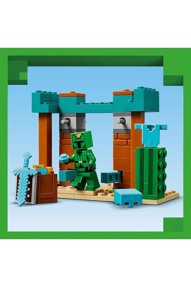 ® Minecraft® Serseri Köylü Çöl Devriyesi 21267 - 7+ Yaratıcı Oyuncak Yapım Seti (105 Parça) - 8