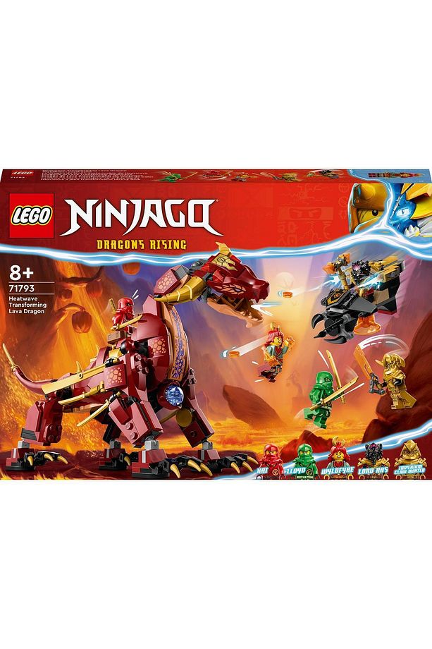 ®  Ninjago Heatwave Dönüşen Lav Ejderhası 71793 - 8 Yaş Ve Üzeri Çocuklar İçin Ninja Ejder İçer - 4