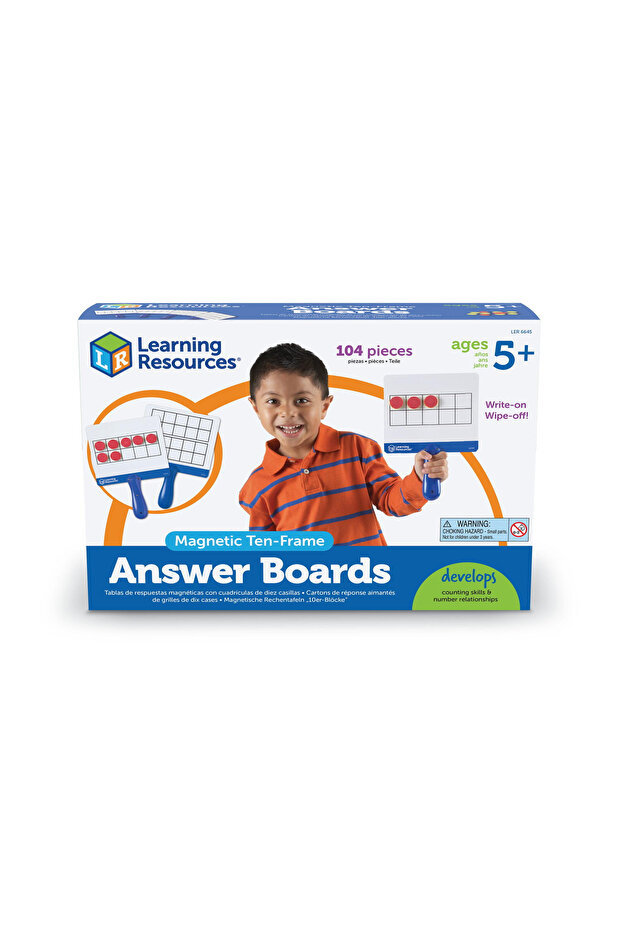 Magnetic Ten Frame Answer Boards-LER6645 - 4