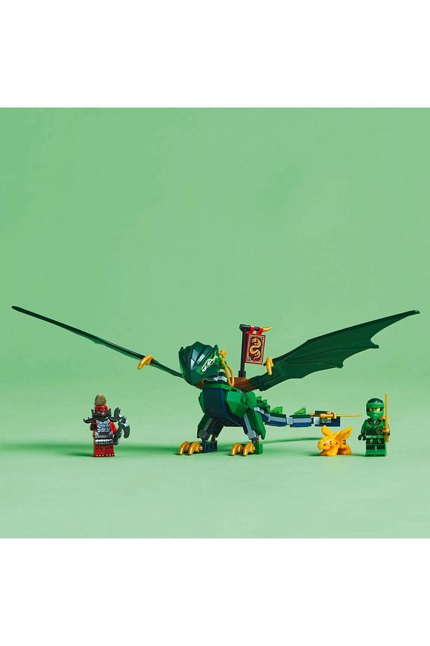 ® NINJAGO® Lloyd'un Yeşil Orman Ejderhası 71829 - 6+ Yaratıcı Oyuncak Yapım Seti (128 Parça) - 9