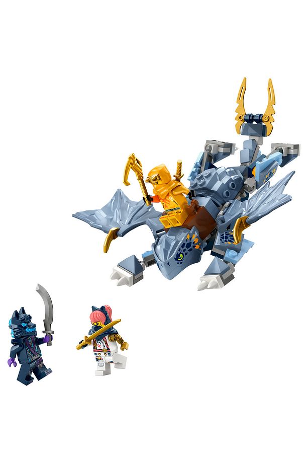 ® NINJAGO® Genç Ejderha Riyu 71810 - 6+ Yaratıcı Oyuncak Yapım Seti (132 Parça) - 7