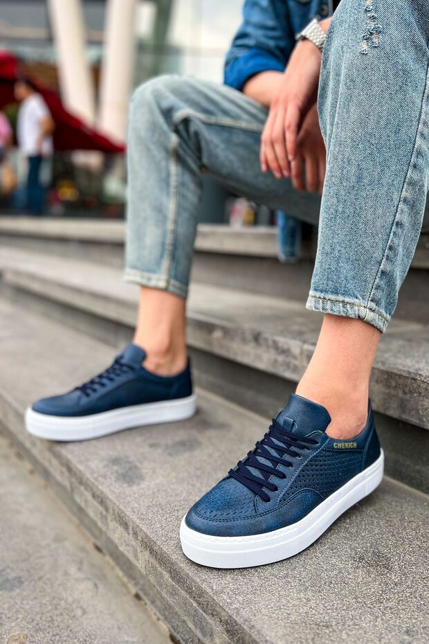 Segy Ch015 Cbt First Edition Men's Shoes Navy Blue
