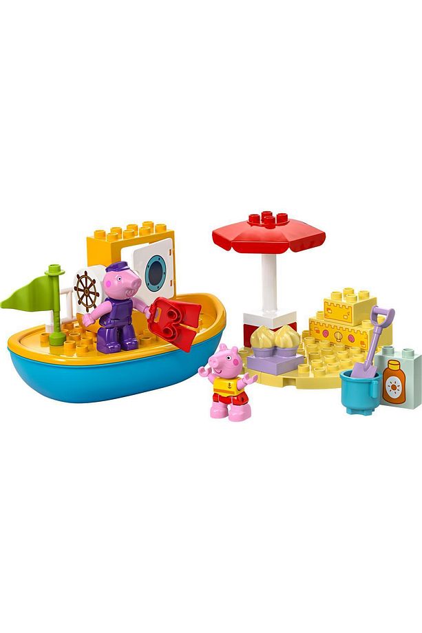 ® DUPLO® Peppa Pig Tekne Gezisi 10432 - 2+ Eğitici Oyuncak Yapım Seti (23 Parça) - 3