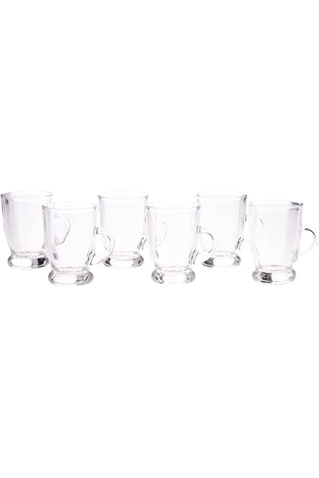 Oasis Tea Cup Gold 6Pcs Set L(6CM) XW(6CM) XH(9CM) transparent 1605201000003
