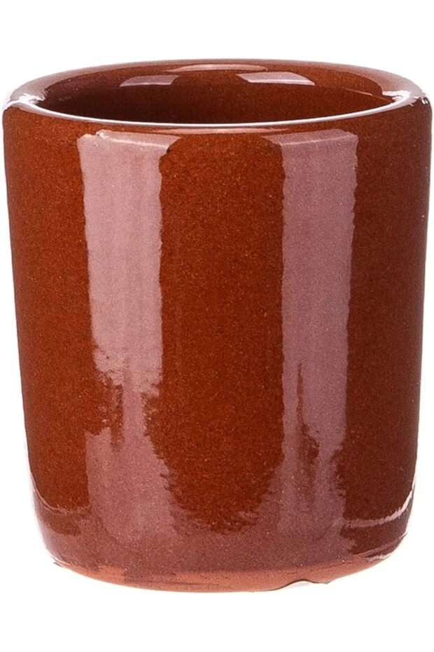 Glass Mug 5Cm X 5Cm X 5Cm Maroon