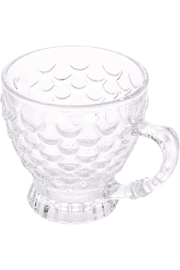 Glass Mug L(8CM) XW(8CM) XH(8CM) White 6933890358439