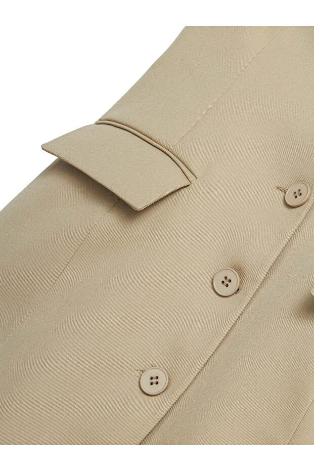 Straplez Mini Elbise - 9