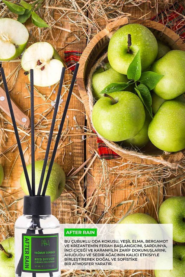 Yağmur Sonrası Çubuklu Oda Kokusu After Rain Reed Diffuser 50ml - 3