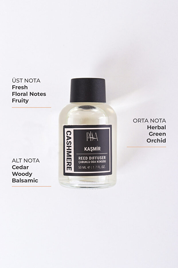 Kaşmir Çubuklu Oda Kokusu Cashmere Reed Diffuser 50ml - 4