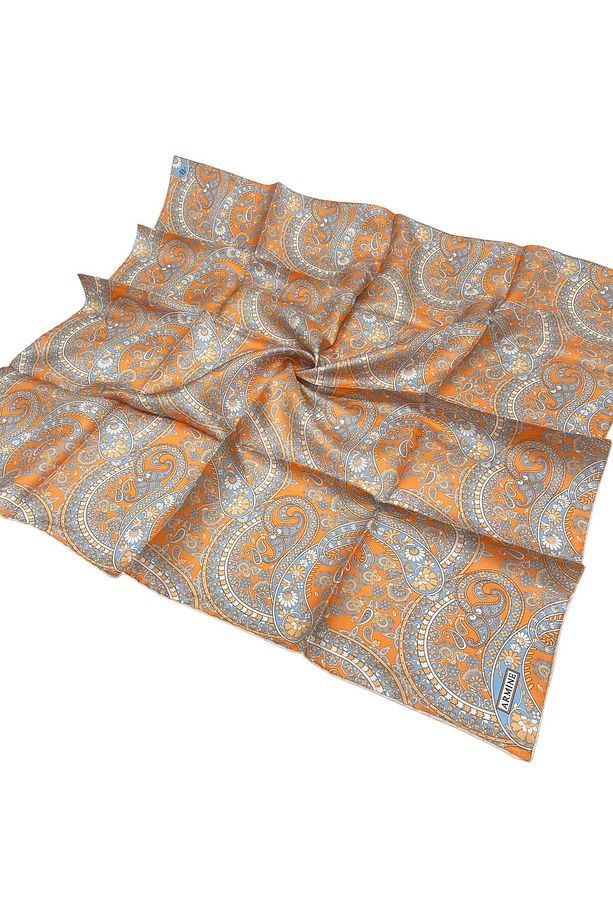 İpek Eşarp 2025 Yaz - 9304-37 Oranj Twill - 1