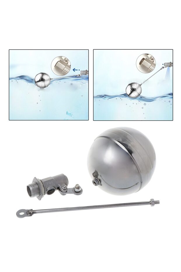 Stainless Chrome Float (Float) 1/2'' 304 Quality - 3