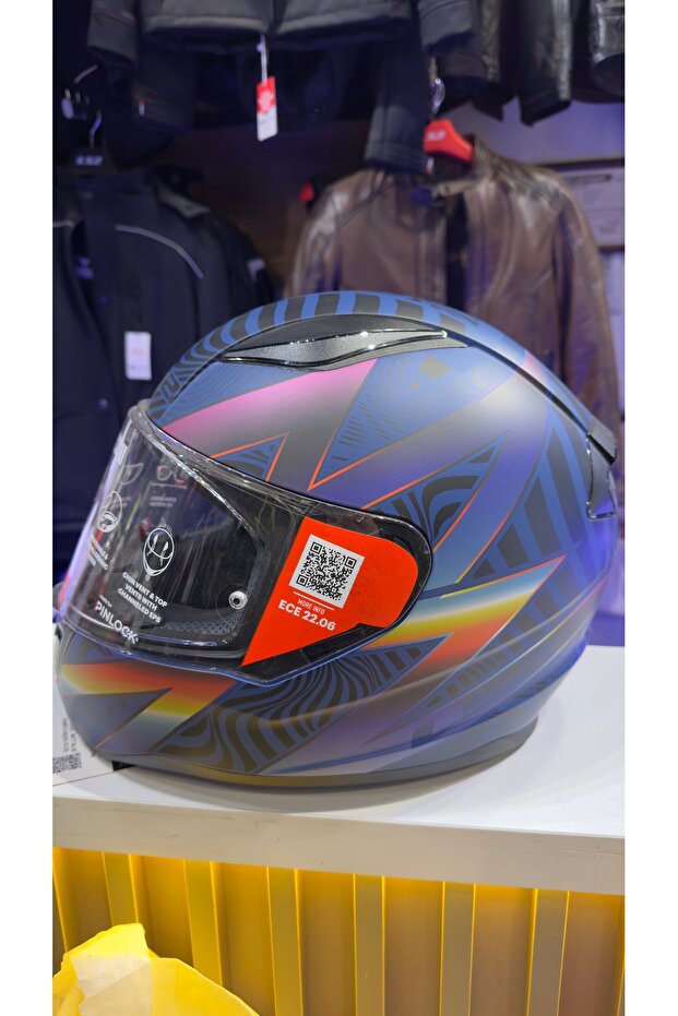 RAPID 2 OPTIK MAT MAVİ-MOR KASK - 3