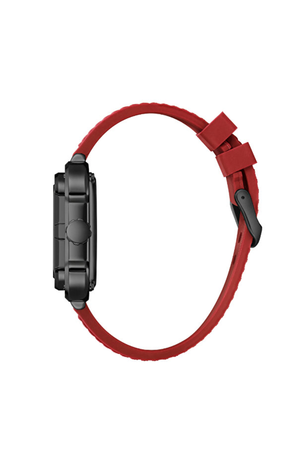 ساعة رجالية أوتوماتيكية بمينا حمراء - LC08072.688 - 4