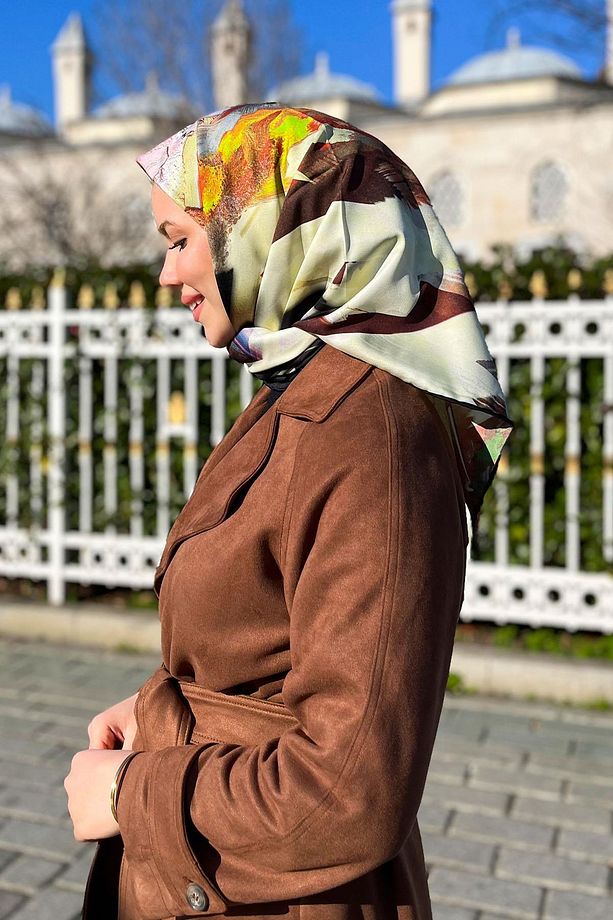 Tivil Eşarp - Polyester Twill - 8674795-914 - 2