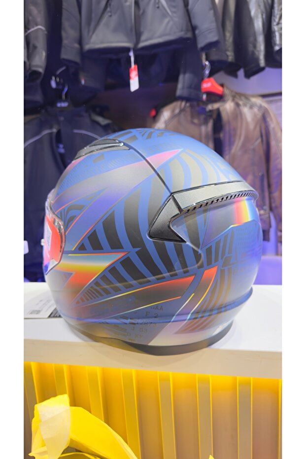 RAPID 2 OPTIK MAT MAVİ-MOR KASK - 2