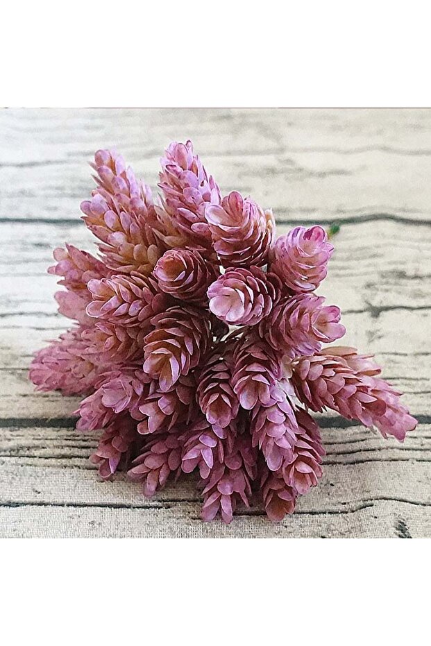 purple red 30Pcs/Bundle Fake Green Plant Cheap Artificial Plastic Flowers for Home Table Decorative